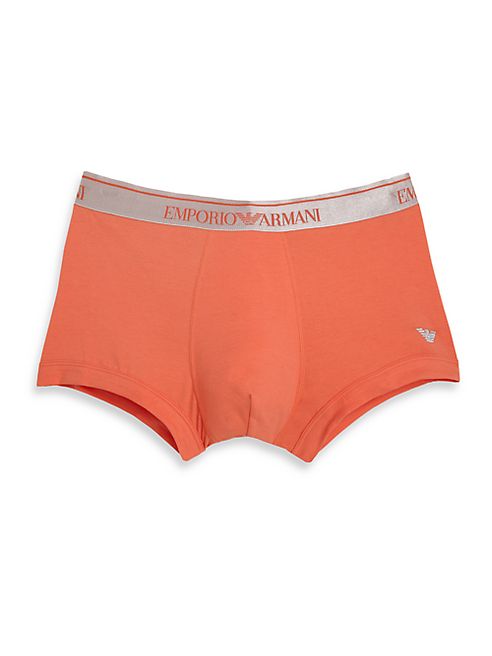 Emporio Armani - Shiny Logo Band Trunk