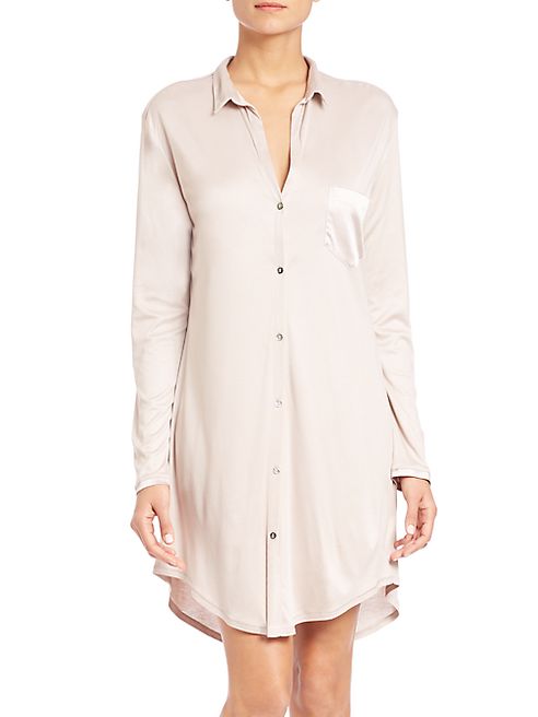 Hanro - Modal & Silk Boyfriend Sleepshirt