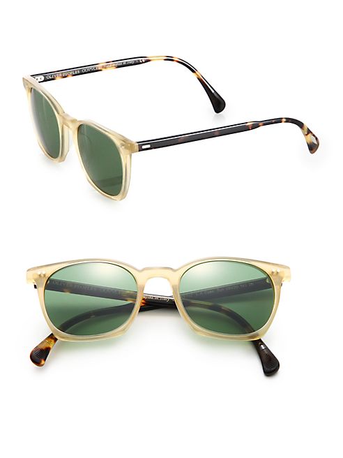 Oliver Peoples - L.A. Coen Square Sunglasses