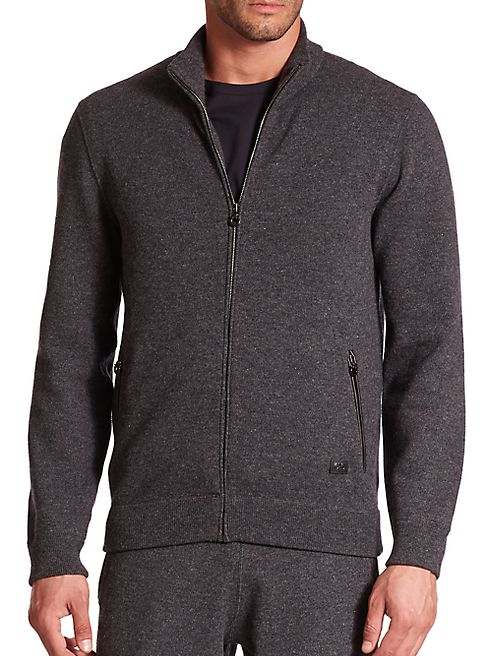 Salvatore Ferragamo - Full Zip Cashmere Sweater