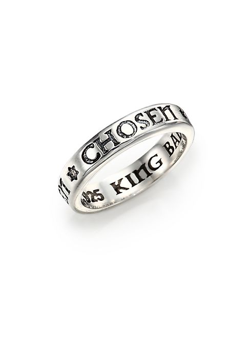 King Baby Studio - Sterling Silver Chosen Star Band Ring