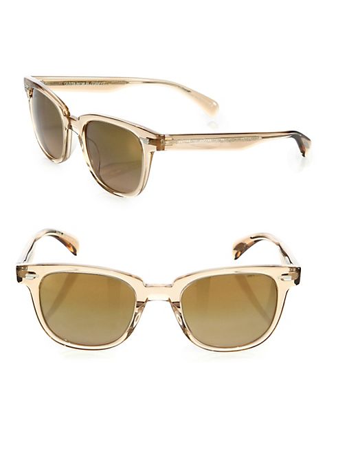 Oliver Peoples - Masek 51MM Square Sunglasses