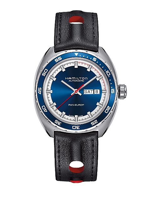 Hamilton - Pan-Europ Day-Date Interchangeable Strap Watch