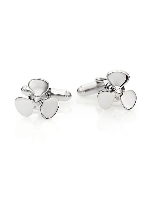 David Donahue - Propeller Sterling Silver Cuff Links