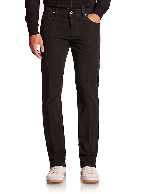 Saks Fifth Avenue Collection - Luca Five-Pocket Corduroy Pants