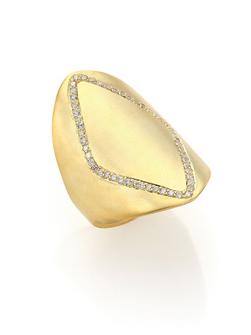 ILA - Phineas Diamond & 14K Yellow Gold Ring