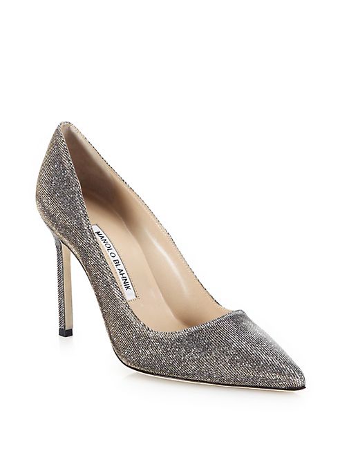 Manolo Blahnik - BB 105 Nottorno Mesh Pumps