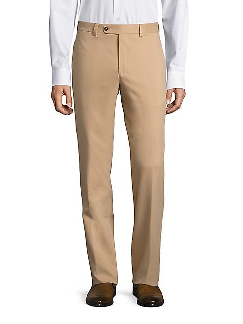 Saks Fifth Avenue Collection - Slim Fit Microfiber Trouser