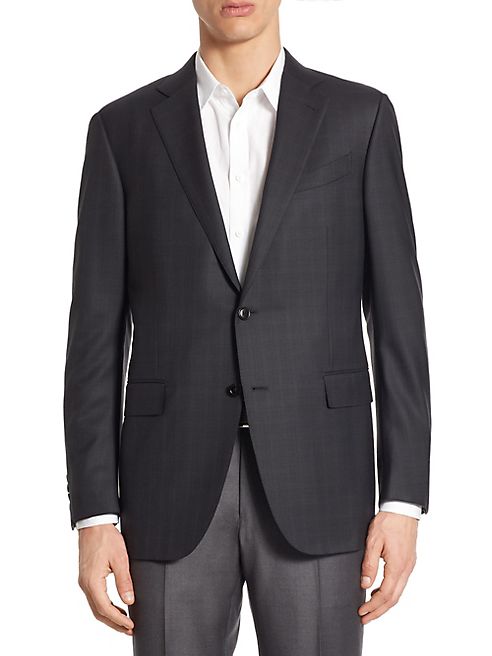 Ermenegildo Zegna - Regular-Fit Plaid Wool Suit