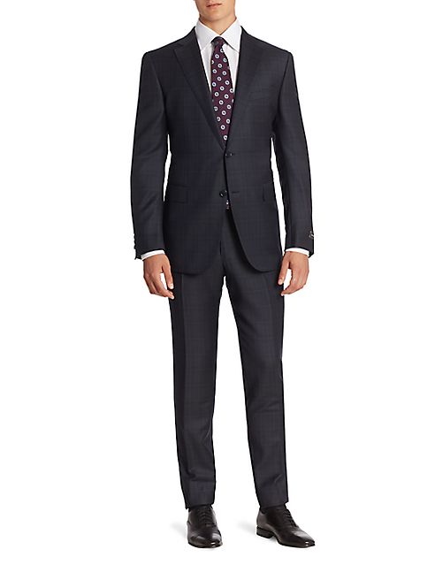 Ermenegildo Zegna - Checked Wool Suit