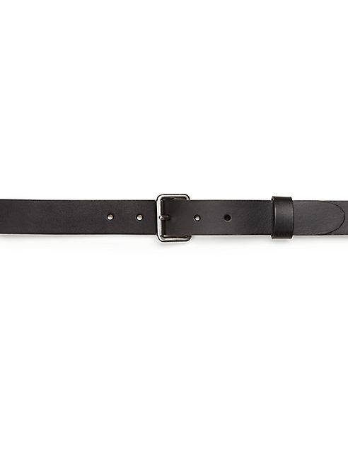 Gucci - Reversible Leather & Web Belt