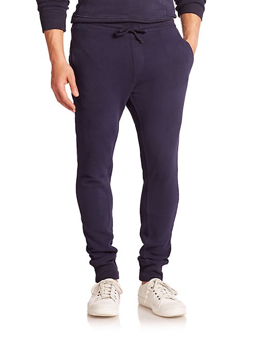 WAHTS - Cotton & Cashmere Cuffed Sweatpants