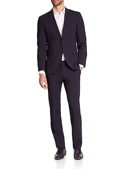 HUGO BOSS - BOSS James Sharp Slim-Fit Virgin Wool Suit