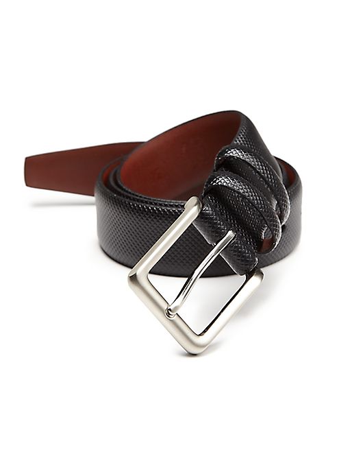 Saks Fifth Avenue Collection - Textured Leather Belt