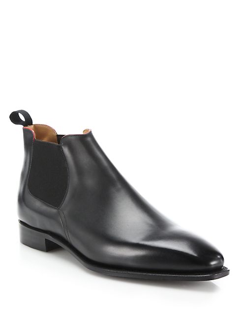 Corthay - Bella Low-Rise Leather Chelsea Boots