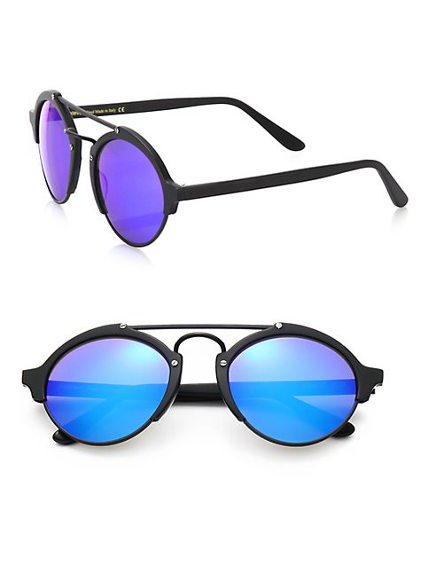 Illesteva - Milan II 54MM Round Sunglasses