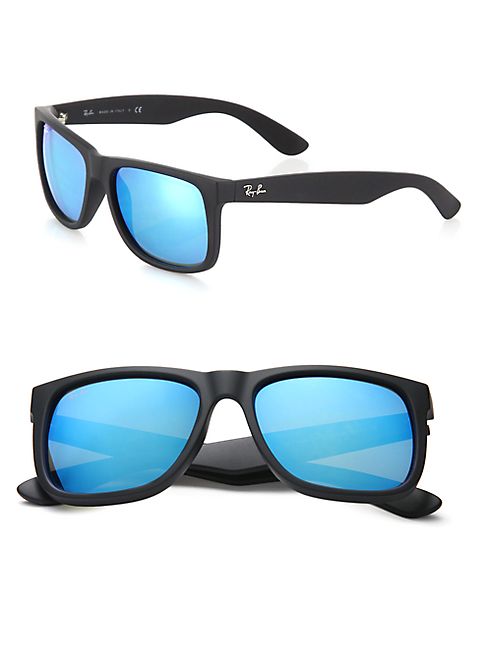 Ray-Ban - Boyfriend Mirrored Wayfarer Sunglasses