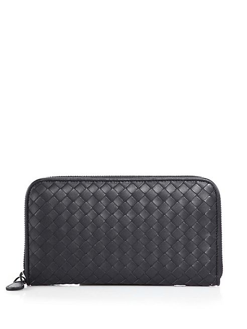 Bottega Veneta - Intrecciato Zip Continental Wallet