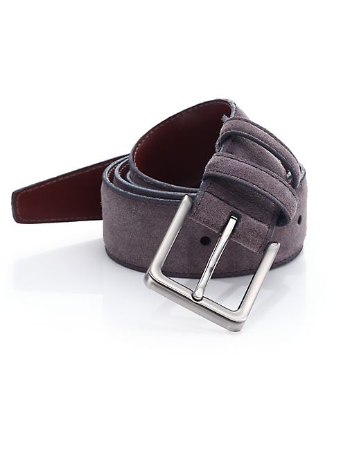 Saks Fifth Avenue Collection - Solid Suede Belt