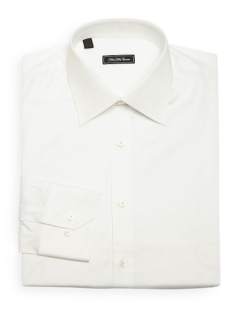 Saks Fifth Avenue Collection - Regular-Fit Dress Shirt