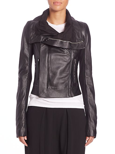 Rick Owens - Classic Leather Jacket