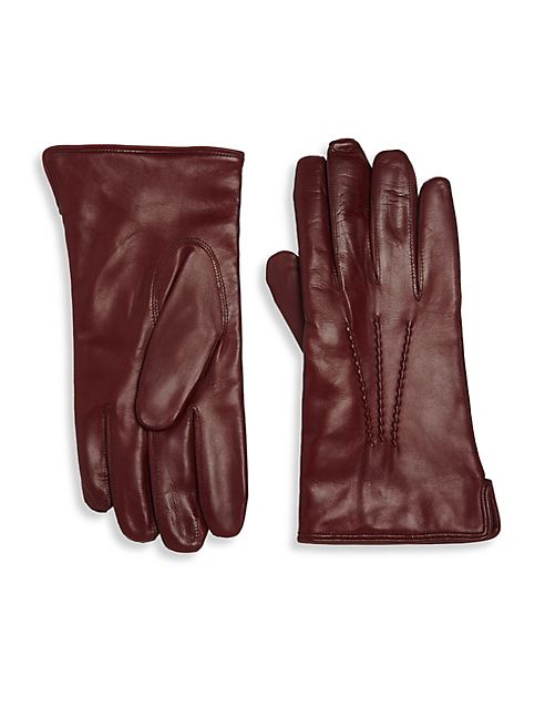 Saks Fifth Avenue Collection - Leather Gloves