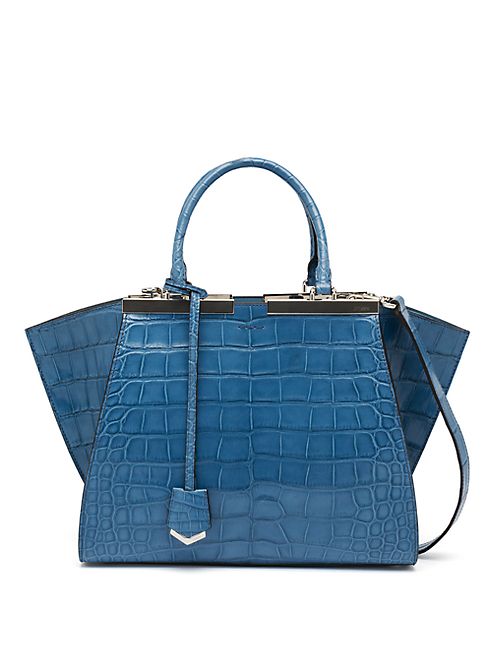 Fendi - 3Jours Alligator Shopper