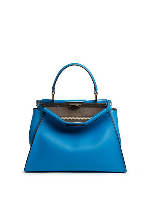 Fendi - Peekaboo Medium Leather Satchel