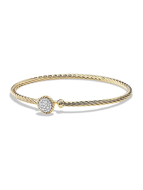 David Yurman - Châtelaine Bracelet with Diamonds in Gold