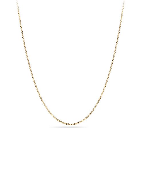 David Yurman - Baby Box Chain in 18K Gold