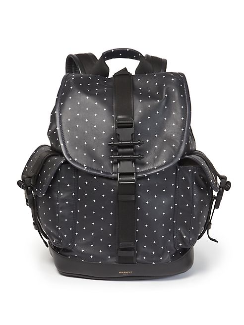 Givenchy - Obsedia Cross Print Leather Backpack