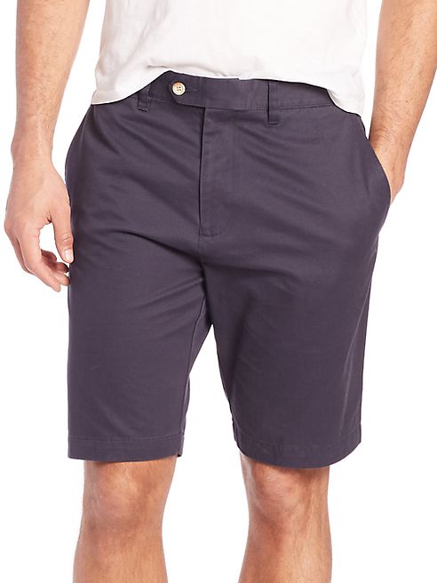 Saks Fifth Avenue Collection - Solid Cotton Shorts