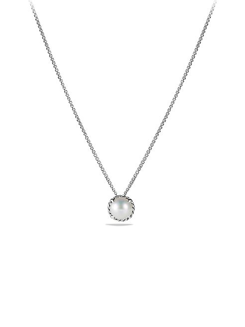 David Yurman - Châtelaine Pearl Pendant Necklace