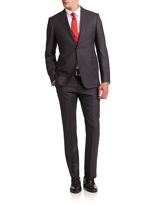 Armani Collezioni - Two-Button Virgin Wool Suit