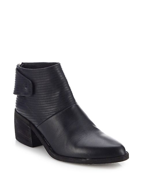 LD Tuttle - The Knife Leather Point Toe Booties