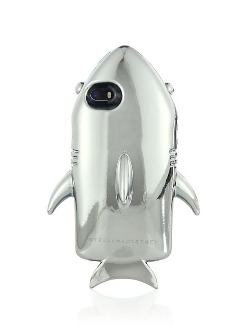 Stella McCartney - Metallic Shark Silicone iPhone 6 Case