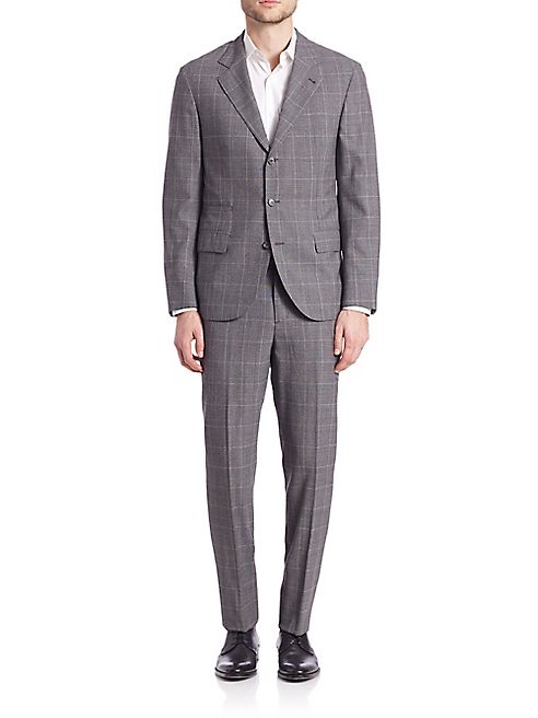 Brunello Cucinelli - Plaid Wool Suit