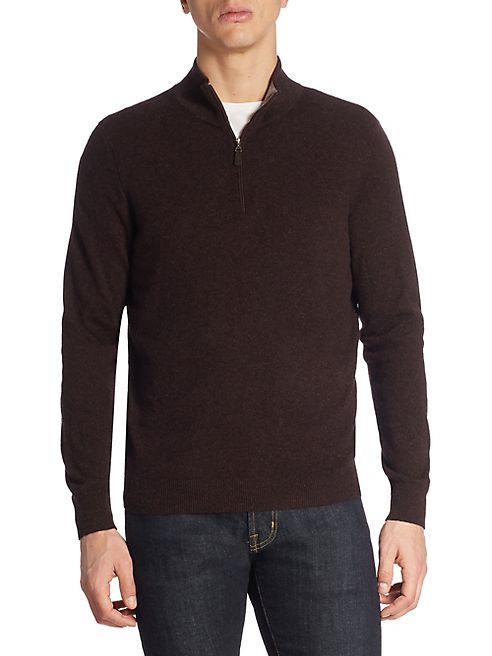 Saks Fifth Avenue Collection - Cashmere Long Sleeve Sweater