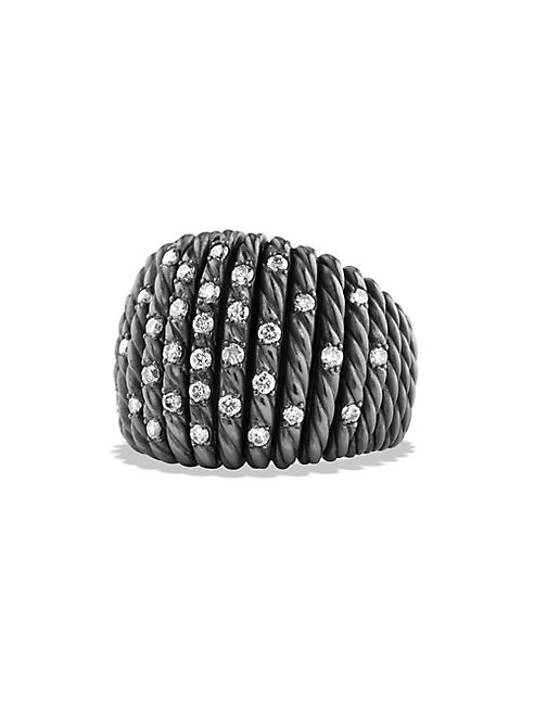 David Yurman - Tempo Ring with Diamonds