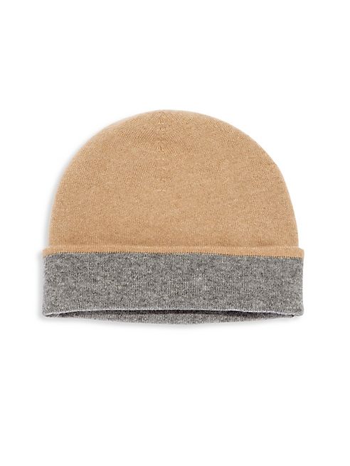 Saks Fifth Avenue Collection - Reversible Cashmere Beanie