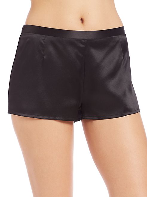 La Perla - Silk Satin Tap Shorts