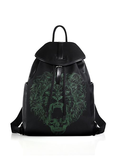 Alexander McQueen - Lion Print Backpack