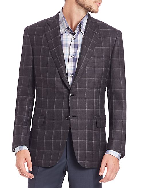 Brioni - Wool Plaid Sportcoat