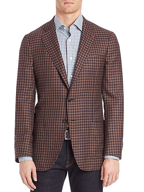 ISAIA - Checked Sportcoat