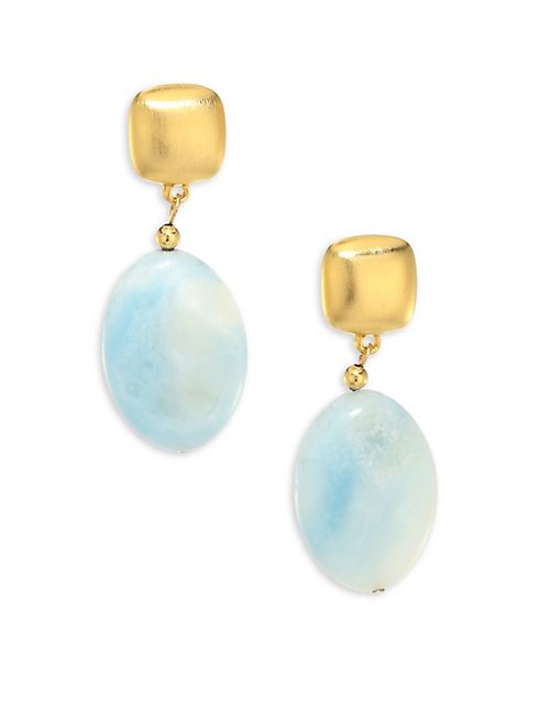 Kenneth Jay Lane - Beaded Teardrop Earrings