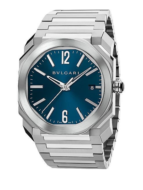 BVLGARI - Octo Stainless Steel Bracelet Watch