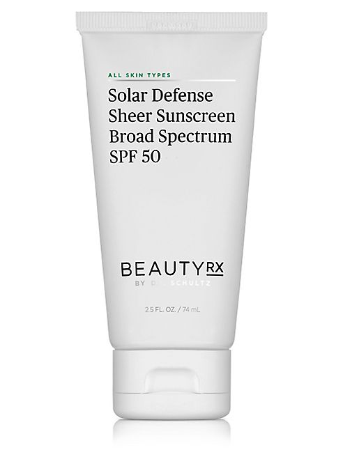 BeautyRX - Solar Defense Sheer Sunscreen Broad Spectrum SPF 50/2.5 oz.