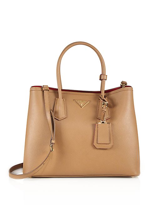 Prada - Saffiano Cuir Large Double Bag