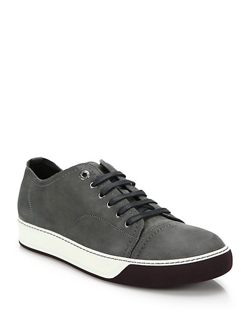 Lanvin - Classic Nubuck Leather Sneakers