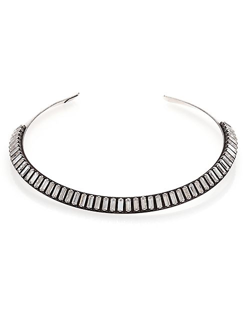 DANNIJO - Callum Crystal Collar Necklace